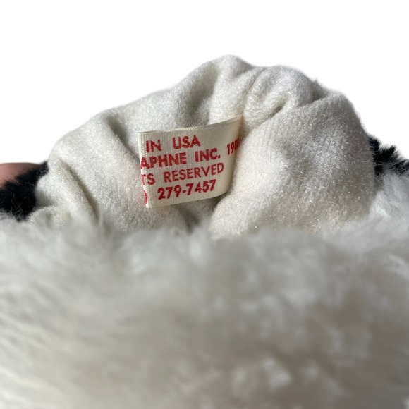 Vintage Orca Killer Whale Children’s Hand Puppet Plush Simple Toy USA Made Rare - Picture 8 of 14